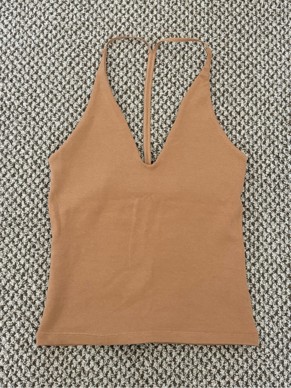 Zara Nude Halter Top